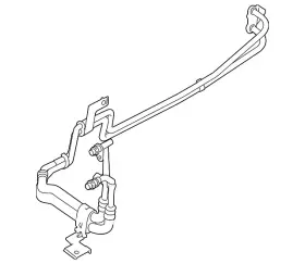 Ck4z-7r081-c Ford Genuine Cooler Pipe