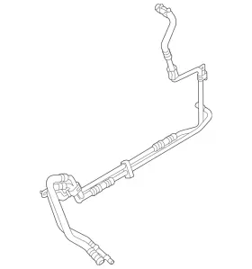 Ct4z-7r081-a Ford Genuine Connector Pipe