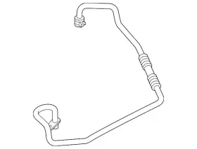 Cv6z-7a031-b Ford Genuine Outlet Tube