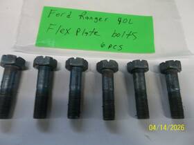 Ford D4fz-6379-c-6 6 Used - Oem D4fz-6379-c Automatic Transmission Flexplate Bolts