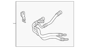 Dg1z-7r081-g Ford Genuine 2013-2019 - Inlet Tube