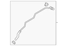Dg9z-7890-b Ford Genuine Inlet Pipe