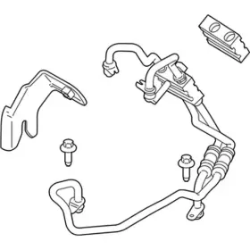 Dt1z-7r081-a Ford Genuine Cooler Line