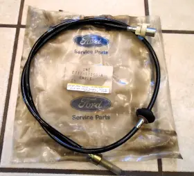 E7tz-17260-a Ford Nos 1987-1989 Truck W / 4 Speed Manual Trans Speedometer Cable F150/350