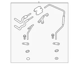 Eg9z-7r081-b Ford Genuine Cooler Pipe