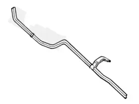 F75z-7a030-ga Ford Genuine Automatic Transmission Oil Cooler Hose