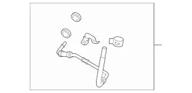 Fl3z-7b028-k Ford Genuine Outlet Pipe