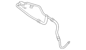 Hl3z-7b028-b Ford Genuine Automatic Transmission Oil Cooler Hose Assembly Hl3z-7b028-b Ford Genuine Automatic Transmission Oil Cooler Hose Assembly