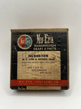 Nu86e-12n Ford Nos Nu-era M.s. Low And Reverse Gear 1955-57 6 8 Cyl With Overdrive