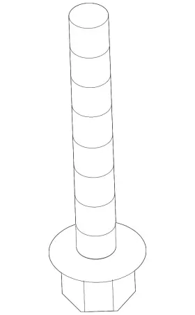 W716331-s439 Ford Genuine Trans Cross-member Screw