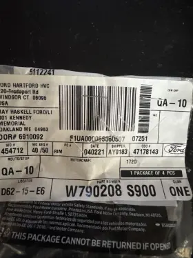 W790208-s900 Ford New Oem External Transmission Bolt Nos