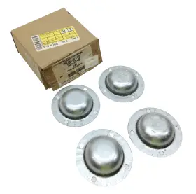 Yc3z-1131-aa Ford New Genuine Metal Grease Cap Lot Of 4