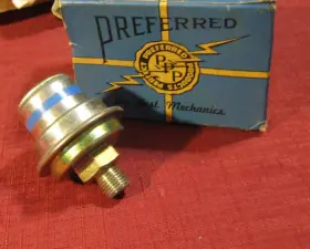 Tm-10 G/p New 1961-1969 Ford Mercury Transmission Vacuum Modulator With Blue Stripe Usa