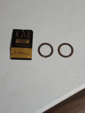 279335 General Motors 1939-1970 Chevrolet Truck U-joint Sleeve Yoke Split Washers Nos Pair Gm
