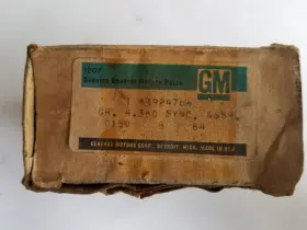 3924766 General Motors Gm Synchronizer Assembly Part Placed In Wrong Box