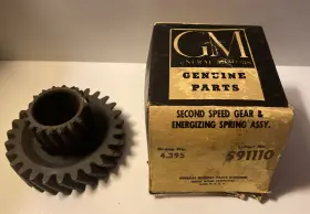 591110 General Motors Gm 1940-53 Chevrolet 3 Speed 2nd Gear 16 Sync Teeth 26 Helical New