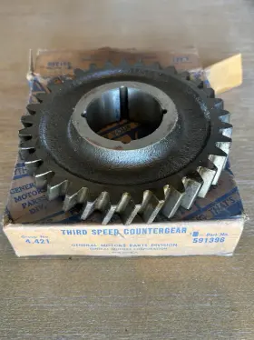 591396 General Motors 4.421 Nos 1948-1967 Chevy/gmc 4-speed 3rd Speed Countergear Gm