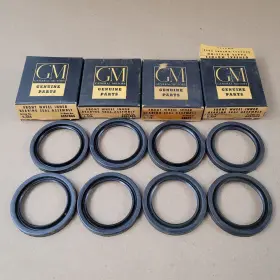 6257604 General Motors 8 New Nos Gm Front Wheel Bearing Seals 1960-64 Corvair 1962-63 Chevy Ii