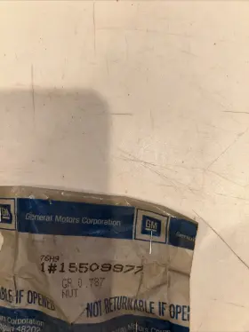 15509977 Gm Oem Swivel Nut Engine Clutch Pedal Control