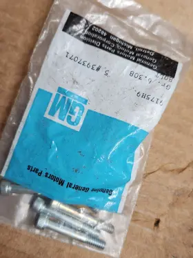 3937071 Gm 6.308 1968-78 Nos Chevrolet Gmc Truck Blazer Jimmy Locking Hub Retainer Bolts
