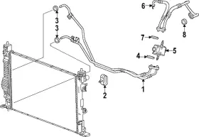 42818012 Gm Genuine Front Hose