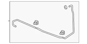 84350786 Gm Genuine Transmission Fluid Cooler Line 84350786 Gm Genuine Transmission Fluid Cooler Line