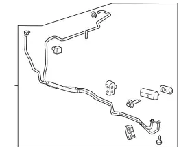 84440484 Gm Genuine Hose And Tube Assembly