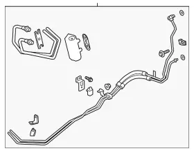85563684 Gm Genuine Cooler Pipe