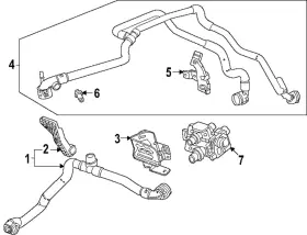 85657377 Gm Genuine Oil Cooler Bracket