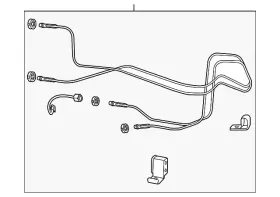 92258819 Gm Genuine Cooler Pipe
