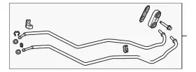 92420872 Gm Genuine Pipe Trans Fluid Clear