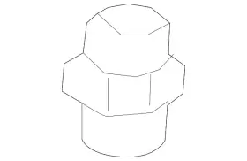 84240288 Gm Genuine Parts Automatic Transmission Fluid Cooler Line Connector