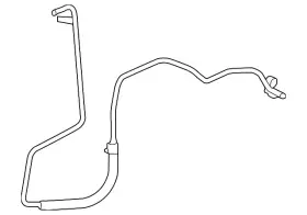 84335373 Gm Genuine Parts Automatic Transmission Fluid Cooler Inlet Line