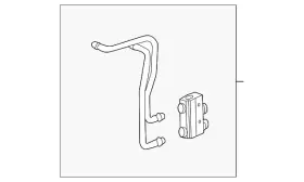 84431284 Gm Genuine Parts Automatic Transmission Fluid Cooler Inlet And Outlet Line