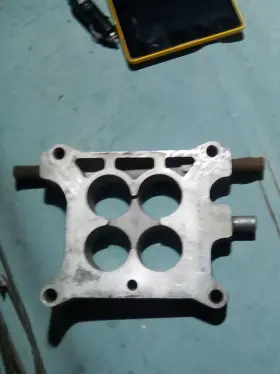 02se-9589-e Holley 1958 Ford Edsel 4 Barrel Carburetor Base Plate Spacer