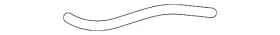 25213-paa-305 Honda Genuine Oil Cooler Tube