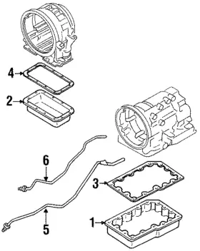 8-97234-064-0 Honda Genuine 2000-2002 Passport - Cooler Line