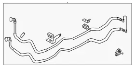 25470-t4501 Hyundai Genuine Cooler Pipe