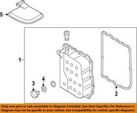 Hyundai Oem 452833f800 17-21 Santa Fe Sport Transaxle Parts-side Cover Gasket