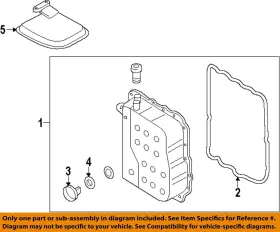 452833f800 Hyundai Oem 17-21 Santa Fe Sport Transaxle Parts-side Cover Gasket