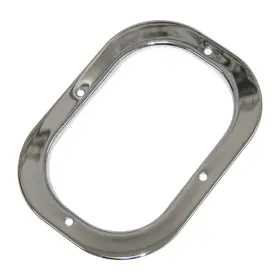 Inl10494 Inline Tube 1966-72 Pontiac Gto Firebird Manual Transmission Shifter Boot Trim Plate Chrome