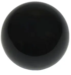 Inl14723 Inline Tube Black 4 Speed Hurst Gear Shift Knob 3/8 Inch -16 Thread 1964-1972 Chevy Buick Pontiac