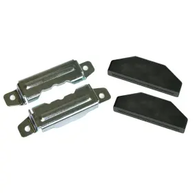 Inl14822 Inline Tube Transmission Crossmember Support Brackets And Insulators 1964-72 Chevelle Gto Gs