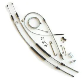 Sbsg68a2 Inline Tube 69-72 Grand Prix Turbo T 400 E Emergency Parking Brake Cable Set Kit Ss