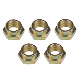 Karparts360 Alx-pau-rb-615-095-cl360a65 For Chevy Tahoe 2009-2020 Spindle Nuts 5 Pcs. 36 Mm Hex Size M24-2.0 Thread