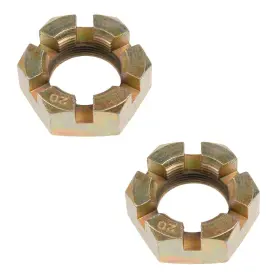 Alx-pau-rb-615-106-cl360a51 Karparts360 For Subaru Xt 1990 1991 Spindle Nuts 2 Pieces 36mm Hex Size M24-1.50 Thread