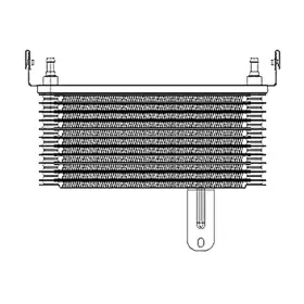 Llx-fo4050107-cl360a77 Karparts360 For Ford E-450/e-550 Super Duty 2003 Automatic Transmission Oil Cooler Fo4050107