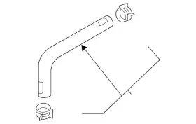 25421-1u500 Kia Genuine Inlet Tube