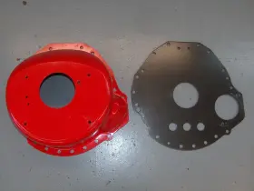 15202 Lakewood Industries / Quicktime 302 351 Ford Steel Bell Housing Scatter Shield Tremec T5 Mustang