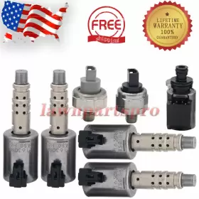Re0f10d Lawnpartspro 656003338284 7pcs Jf016e Jf017e Cvt8 Transmission Solenoid Kit With Pressure Sensor Re0f10d Lawnpartspro 656003338284 7pcs Jf016e Jf017e Cvt8 Transmission Solenoid Kit With Pressure Sensor